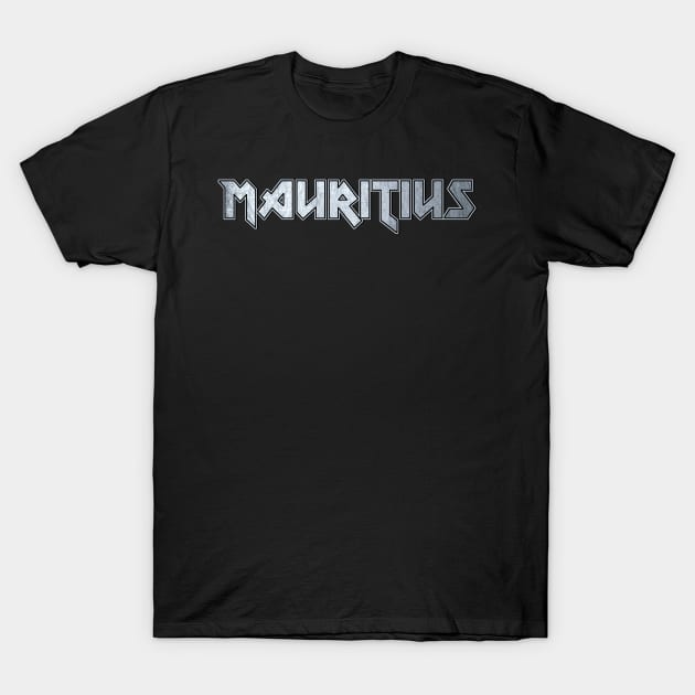 Heavy metal Mauritius T-Shirt by KubikoBakhar